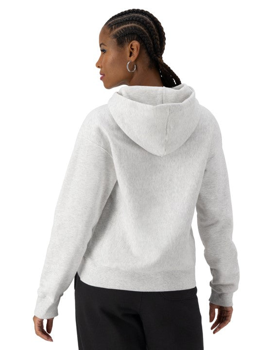 Gray champion hoodie womens best sale