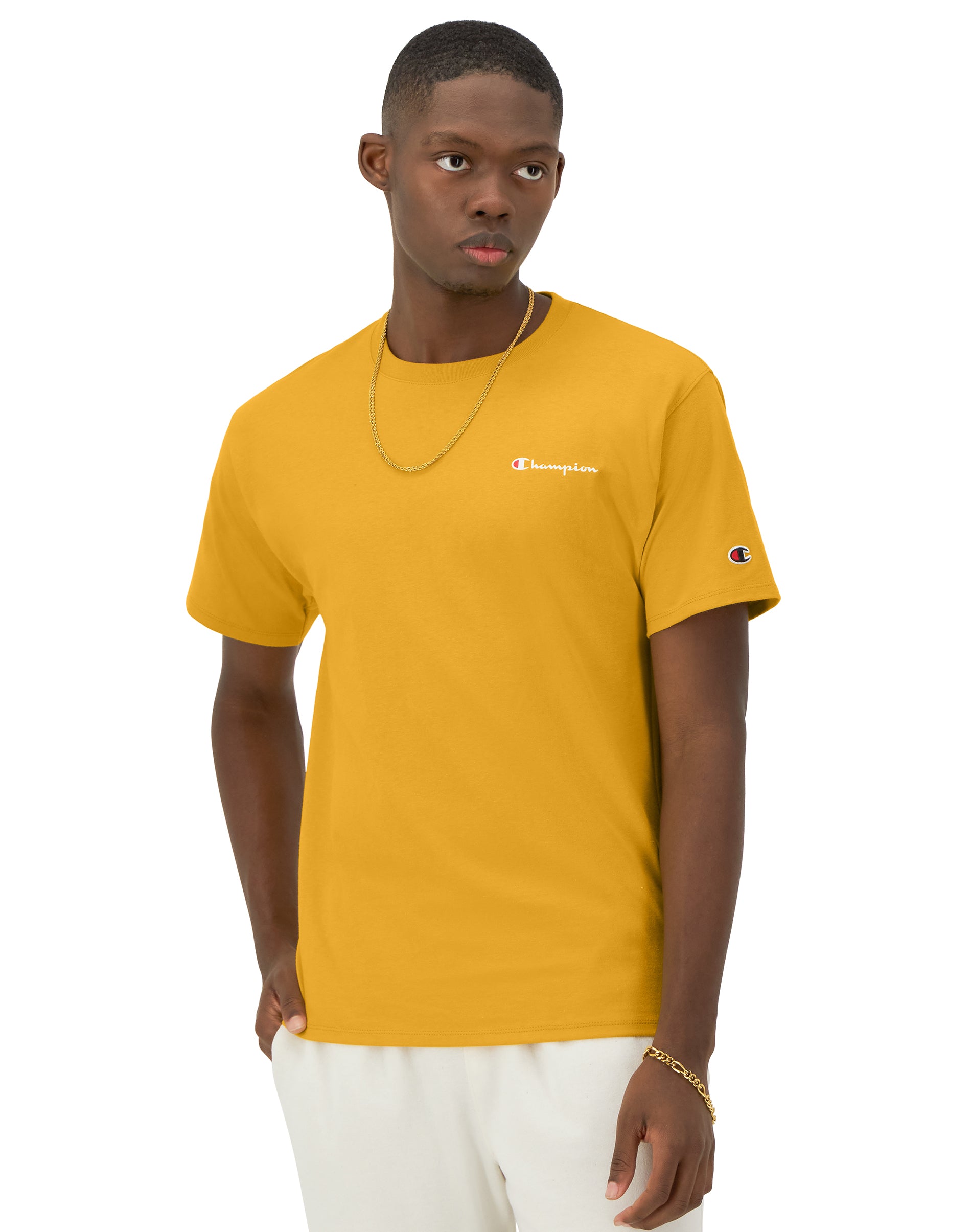 Champions fashion yellow shirt