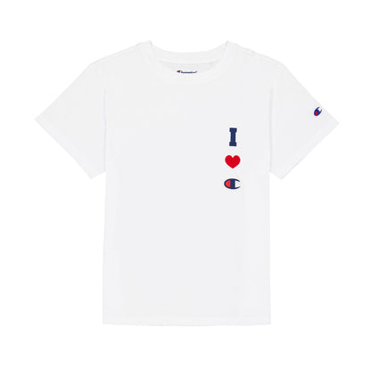 Playera Mujer "I love Champion "