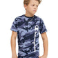 Playera Para Niño Tee Camo Champion