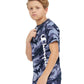 Playera Para Niño Tee Camo Champion