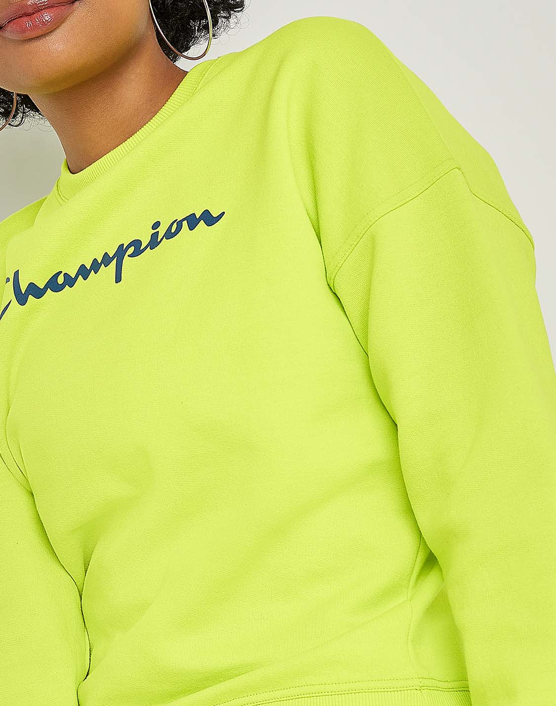 Sudadera Cuello Redondo Para Mujer Powerblend Relaxed Champion Champion Mexico