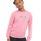 Sudadera Para Niña French Terry Hoodie Classic Rainbow Script Champion