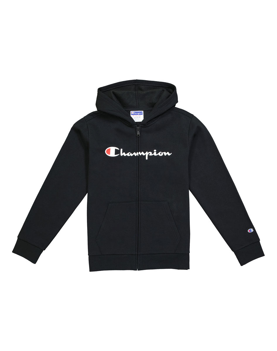 Powerblend Full Zip Fleece Hoodie Kids Champion