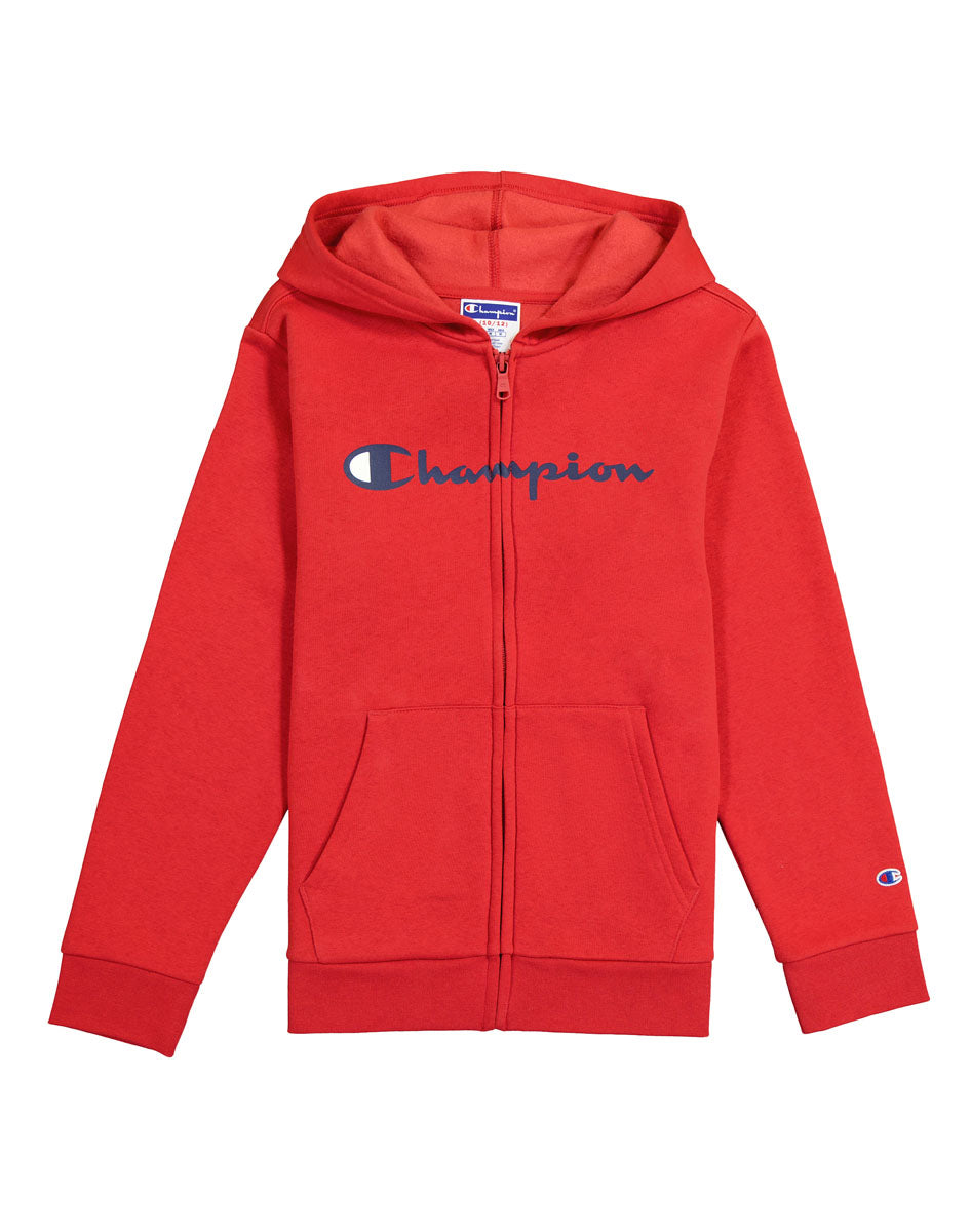 Powerblend Full Zip Fleece Hoodie Kids Champion