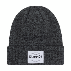 Gorro negro con logo Champion