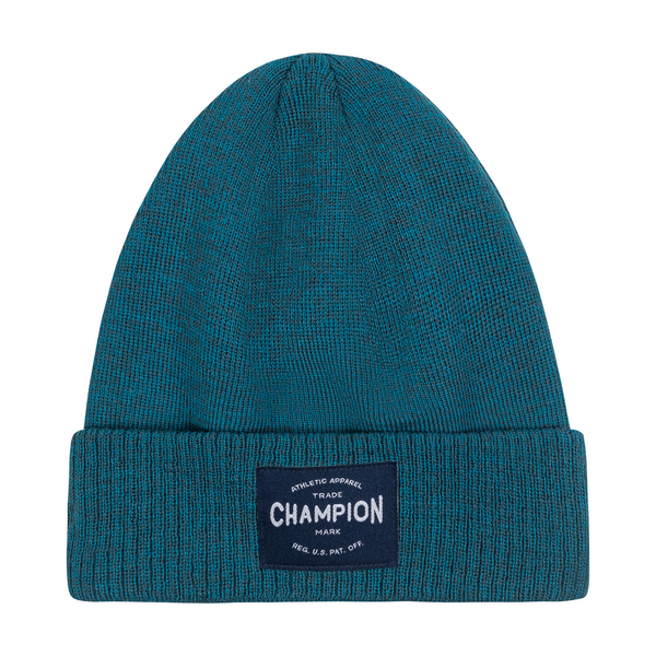 Gorro turquesa con logo Champion