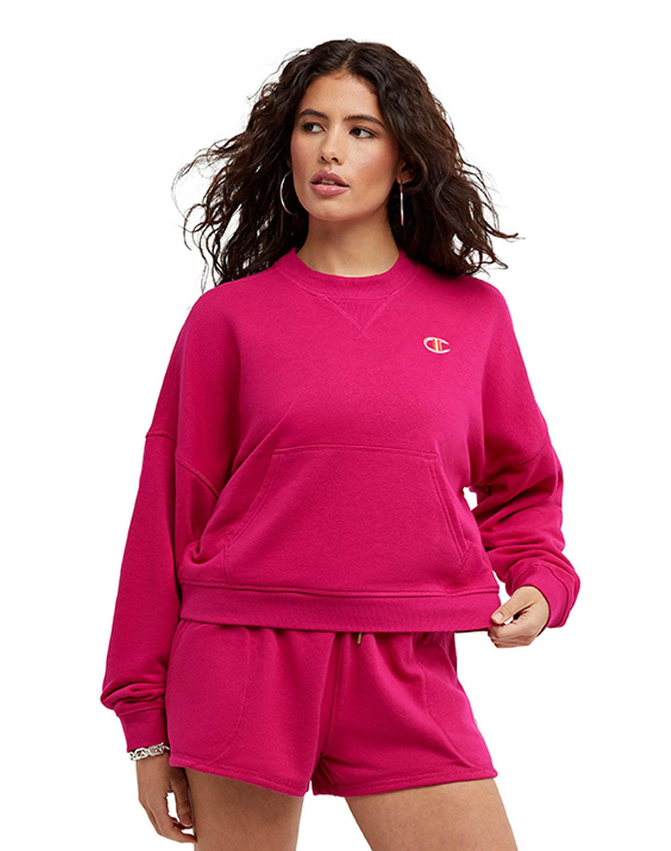 Sudadera Para Mujer Campus French Terry Crew Champion